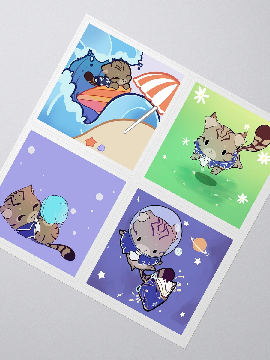 Cat Raecords Kawaii Sticker Set product image (2)