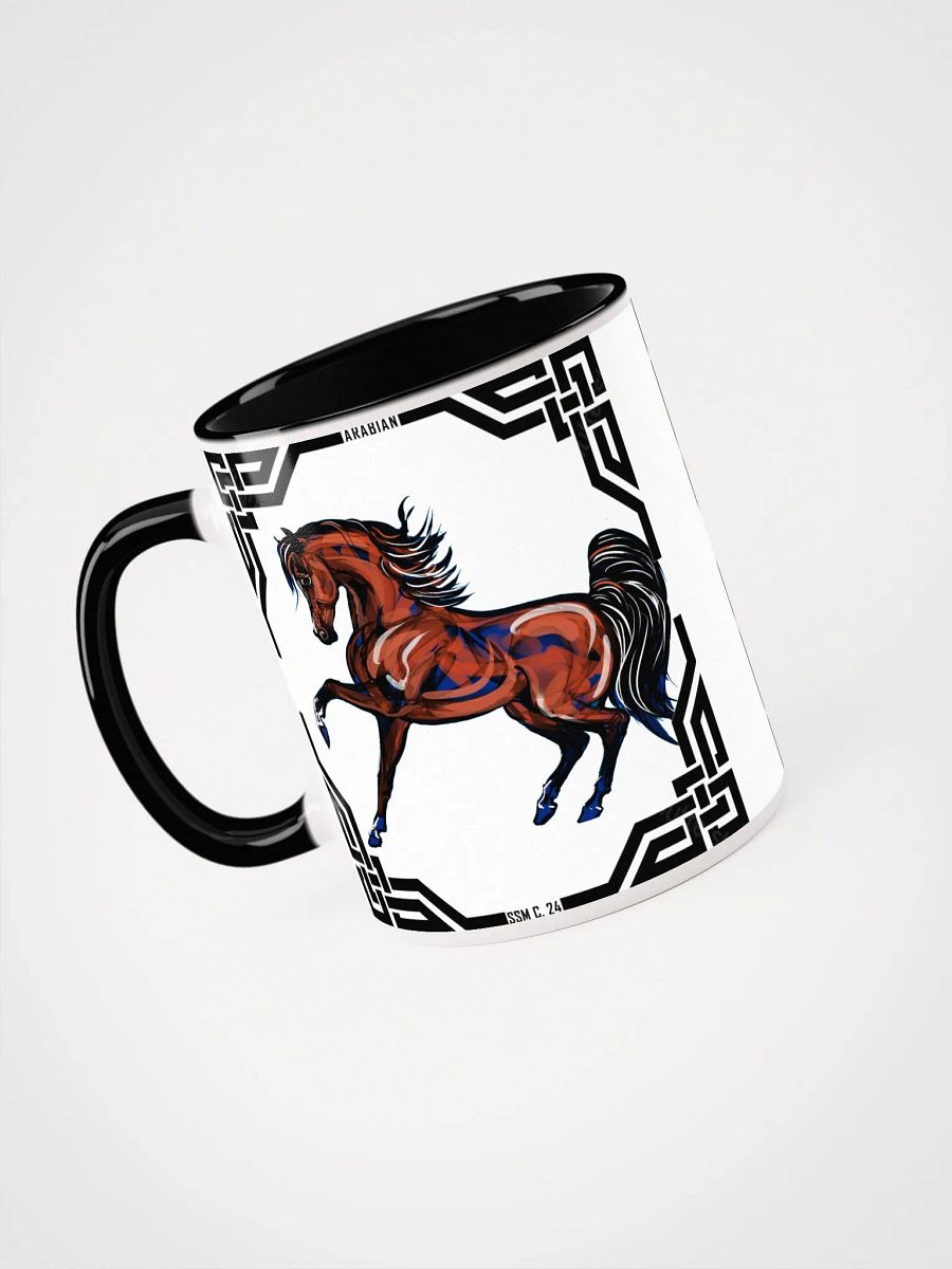 Bay Arabian Stallion Ceramic Mug product image (36)
