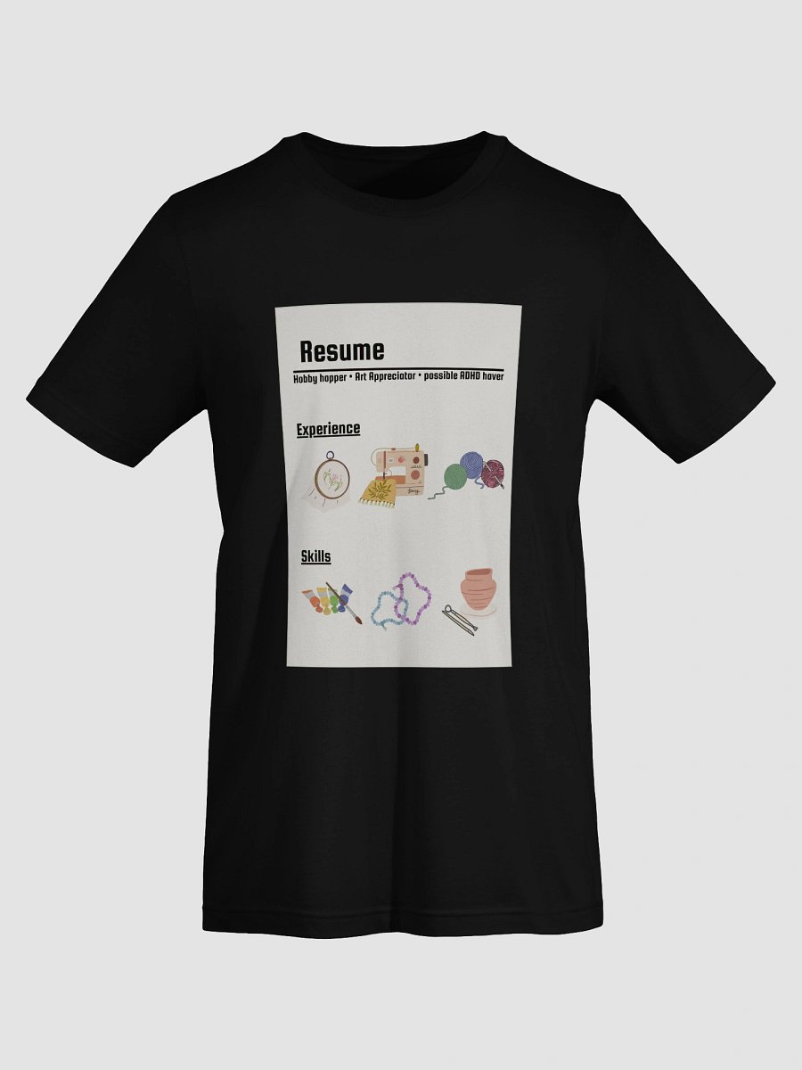 Resume of a Crafter T-Shirt product image (37)