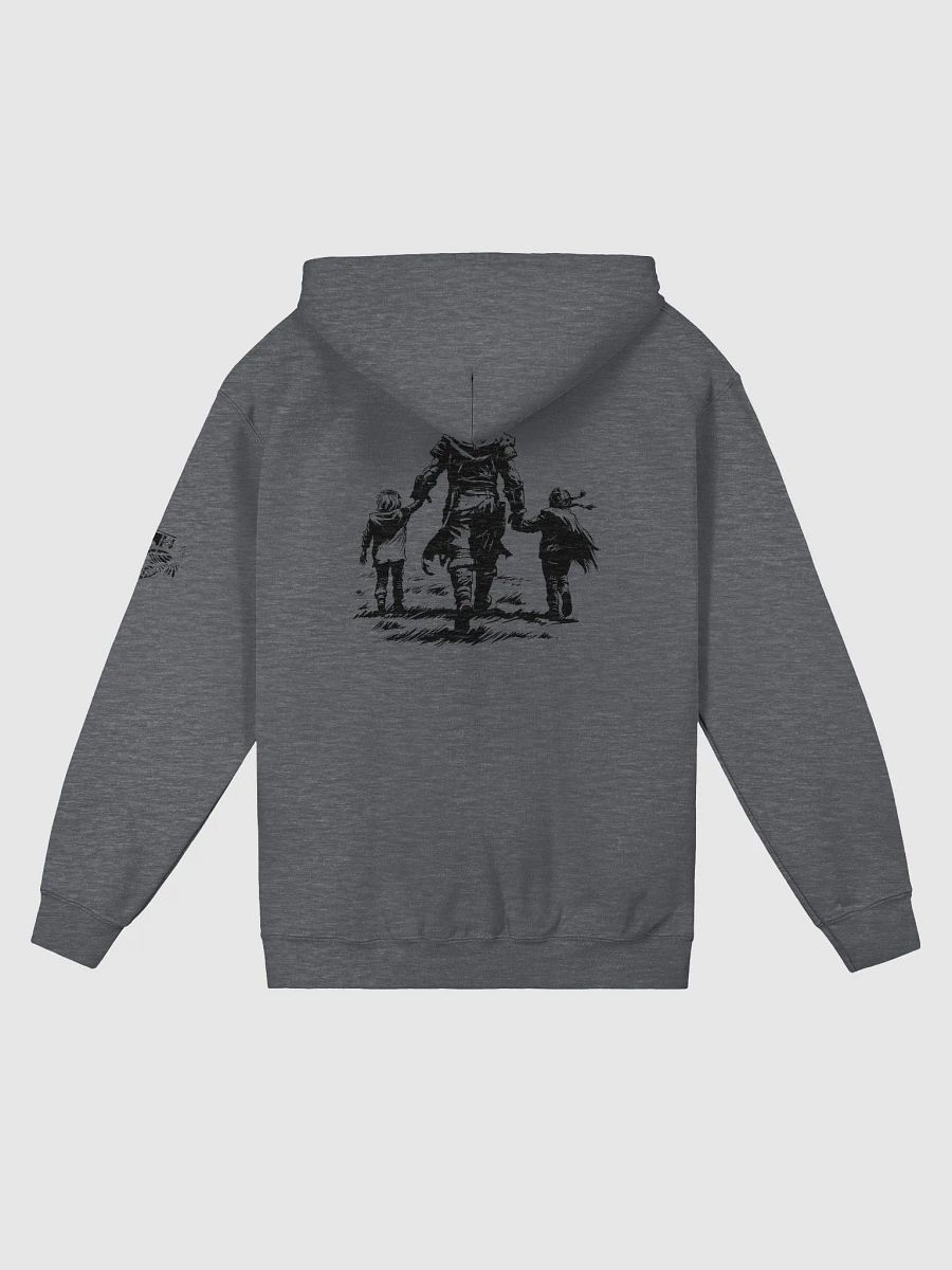 Viking Father w/ Children (Zip-up Sweater) product image (1)