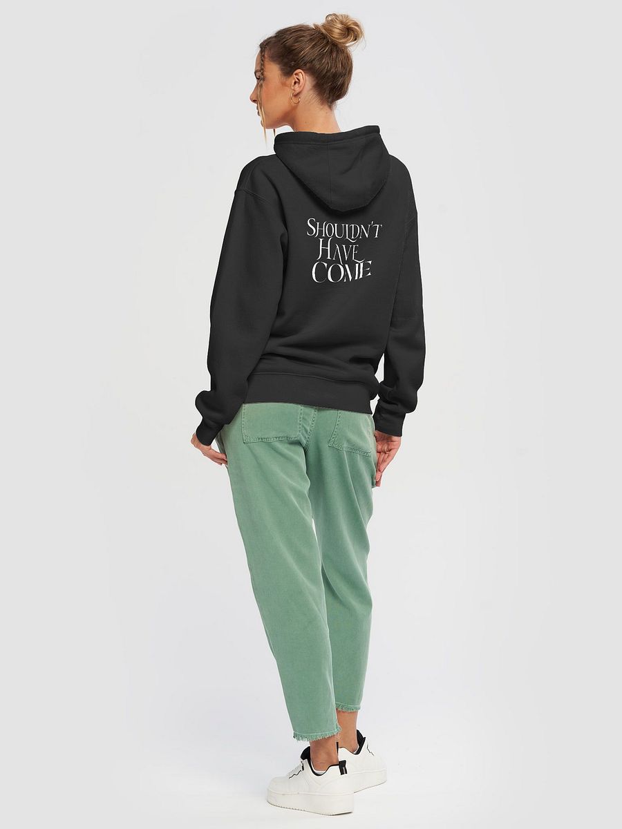 “Shouldn’t Have Come” Character Hoodie – Cozy Paranormal Chaos Edition product image (6)