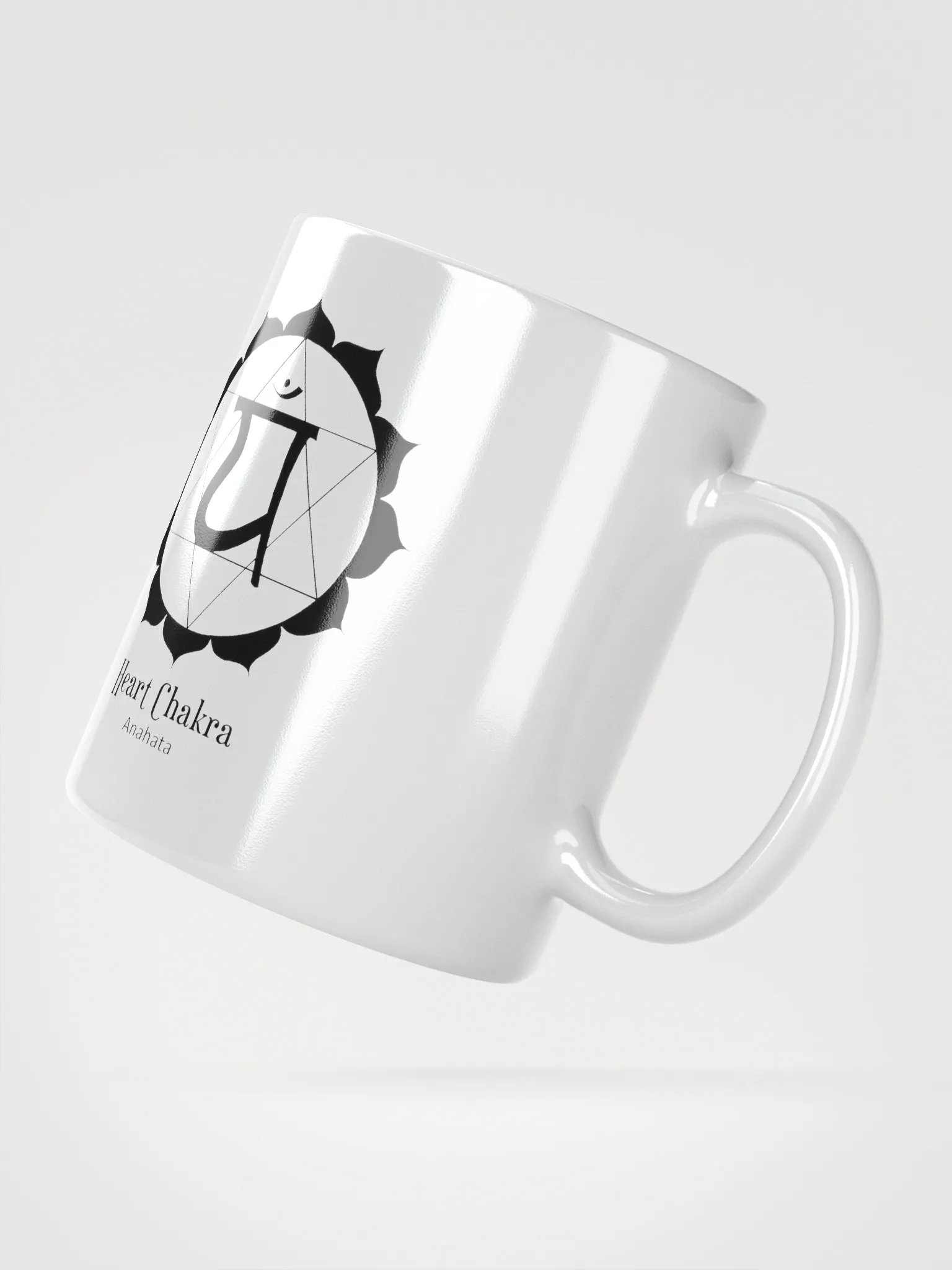 Heart Chakra Symbol Mug product image (5)