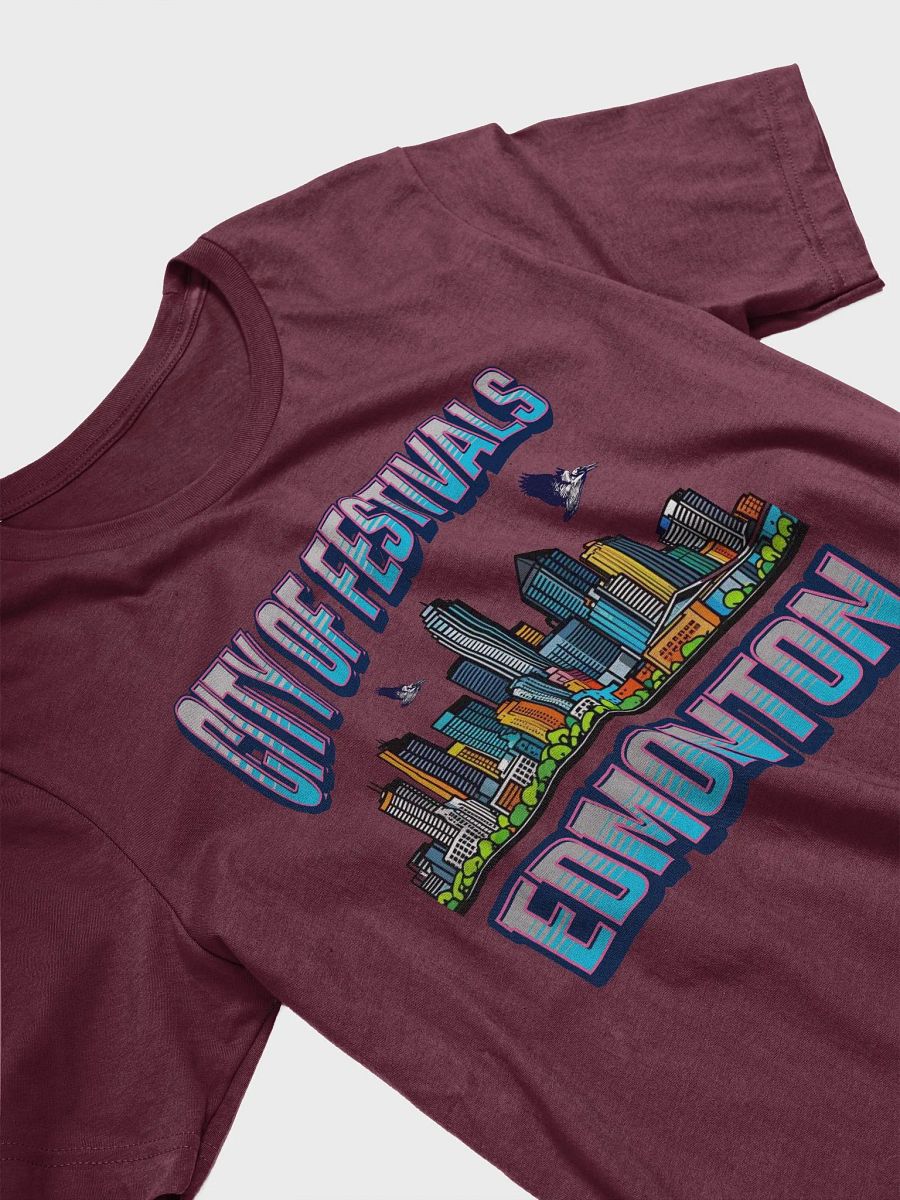 City of Festivals Edmonton Skyline T-Shirt product image (2)