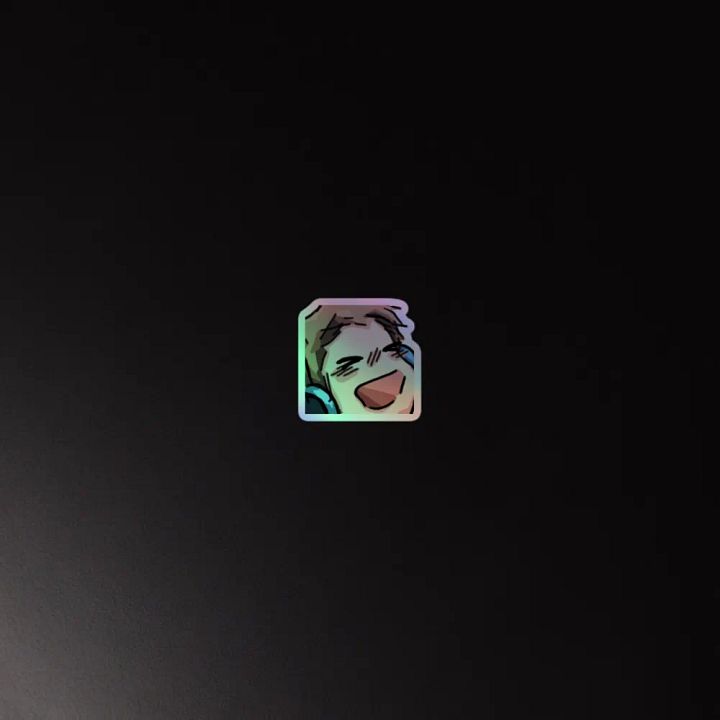 Chaabbz Lmao Holographic Emote Sticker product image (4)