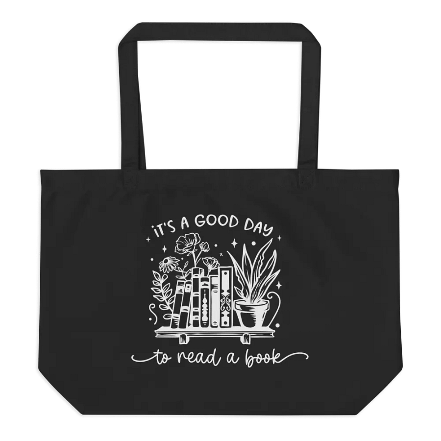 It's A Good Day To Read A Book Bag product image (6)