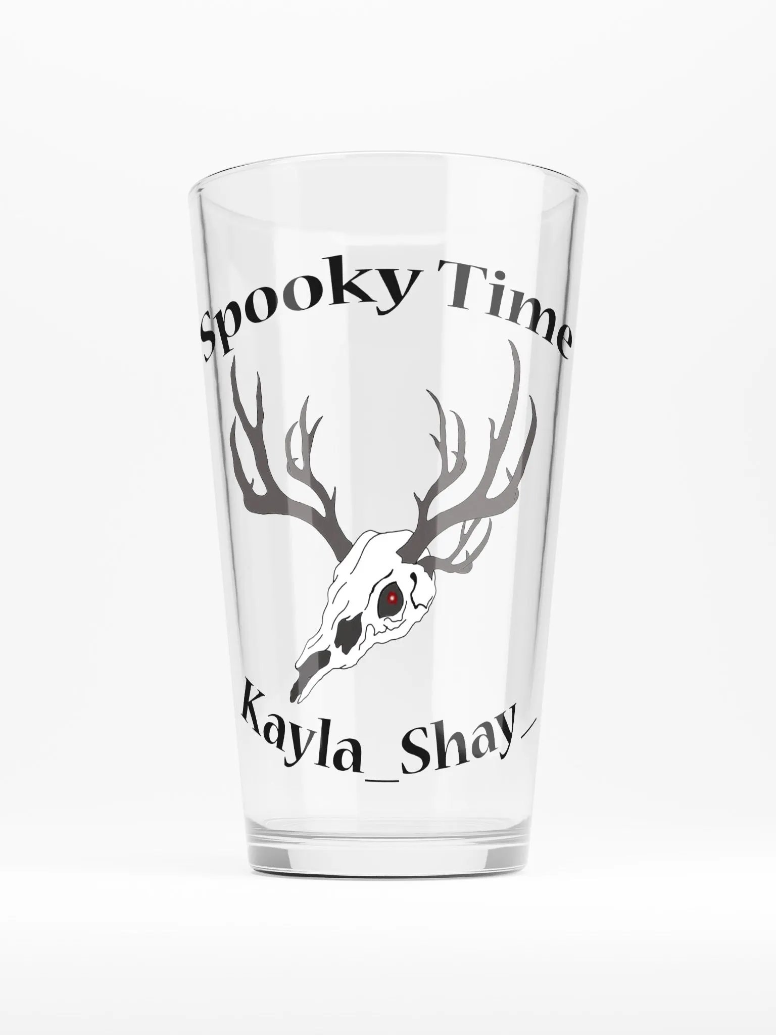 The Spooky Time Pint Glass product image (1)