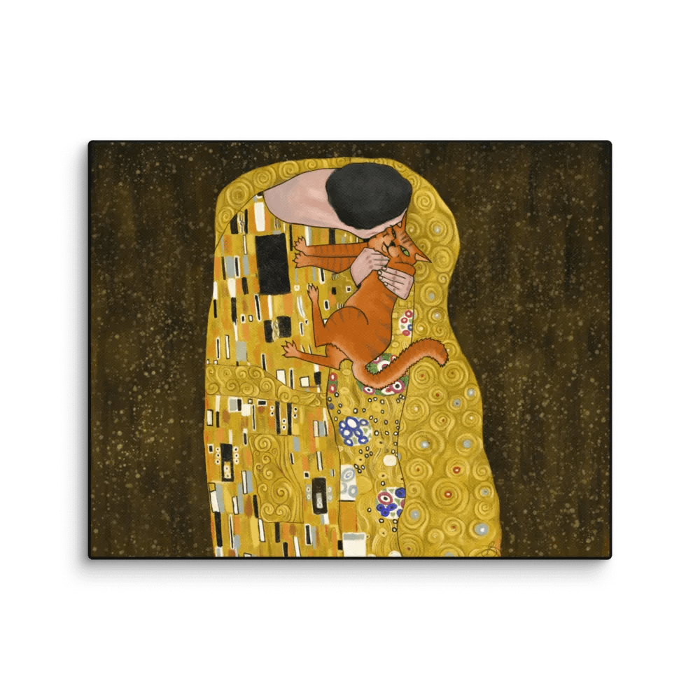 The Reluctant Kiss Canvas Print product image (4)