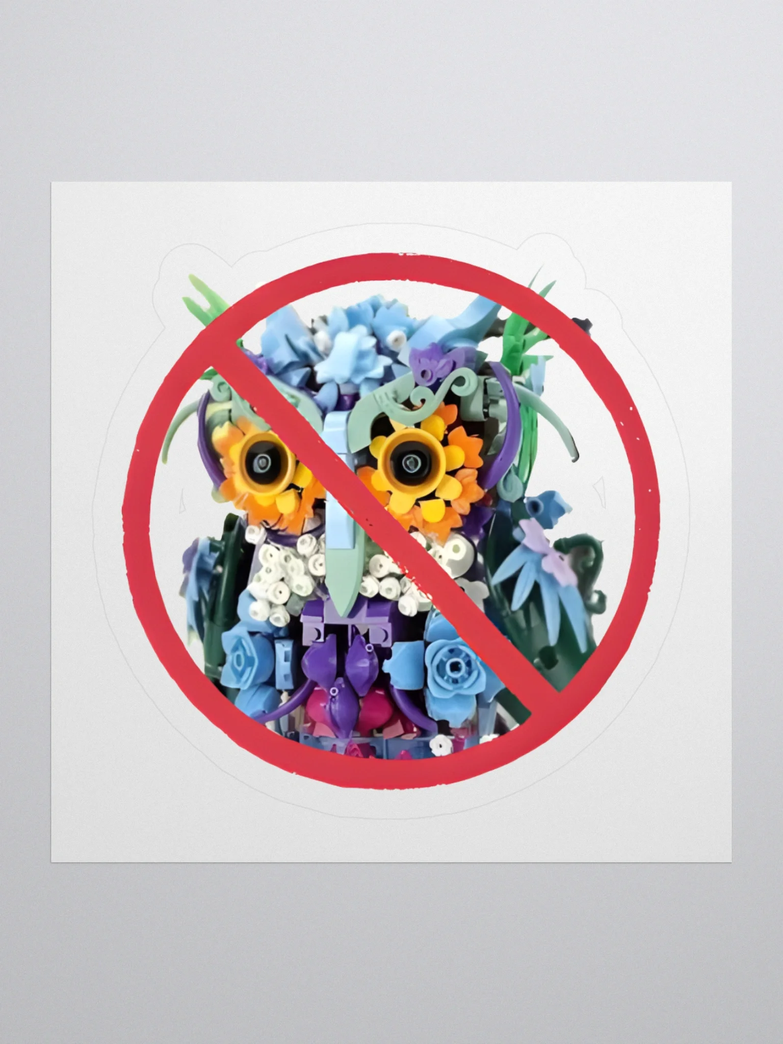 Bad Owl on a Sticker product image (3)
