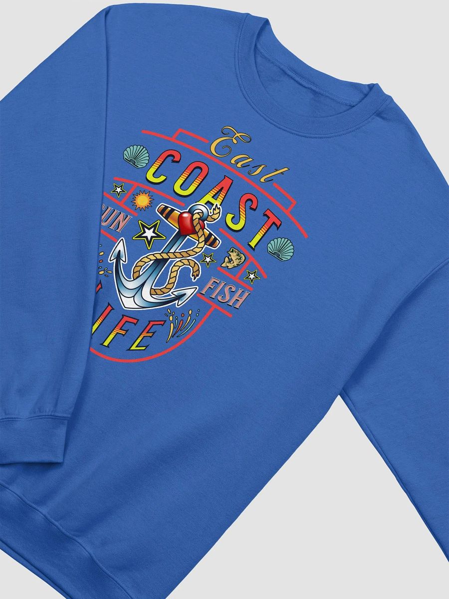 East Coast Life Nautical Anchor Sweatshirt product image (18)