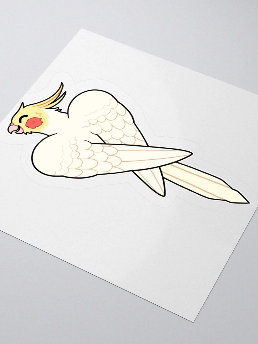 PRETTY BIRD STICKER (Yellow) product image (4)