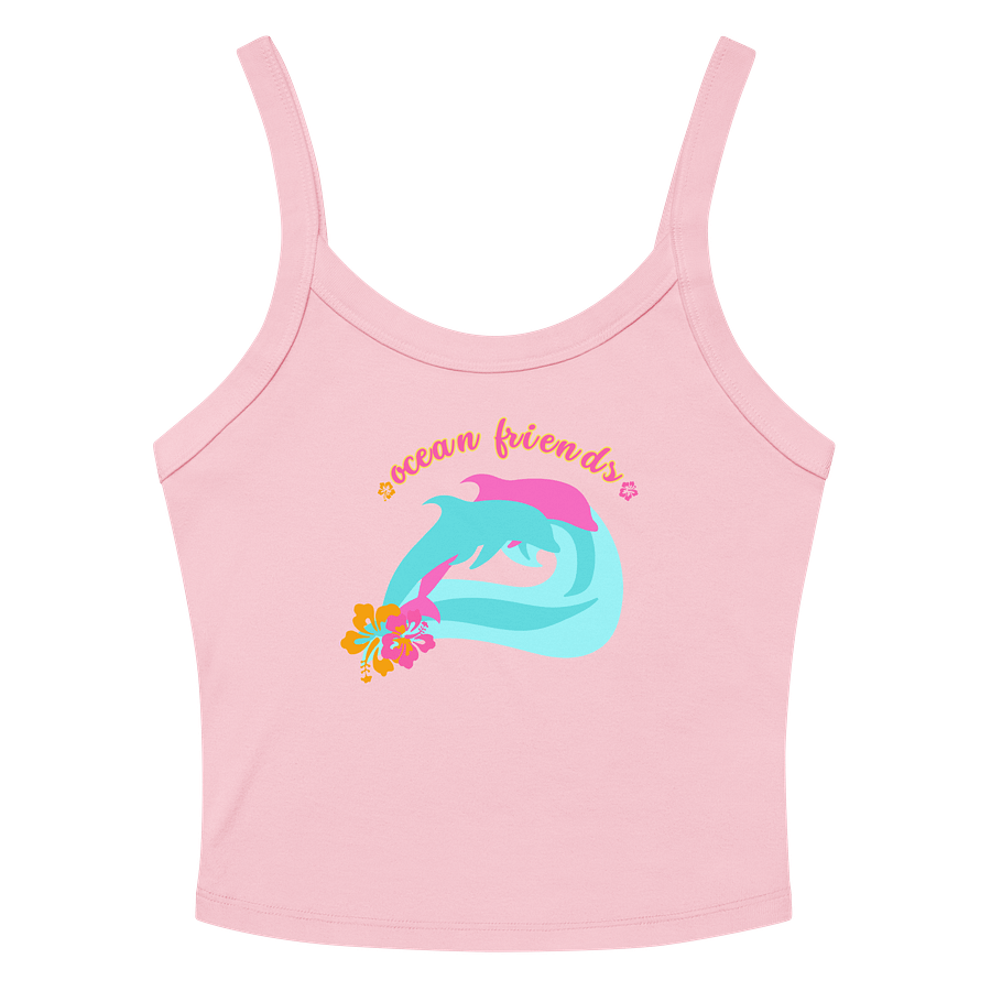 Ocean Friends Tank in Pink product image (2)