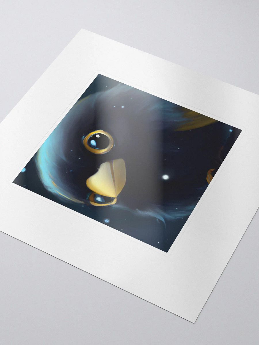 Cute Galactic Bird Omega Sticker product image (3)