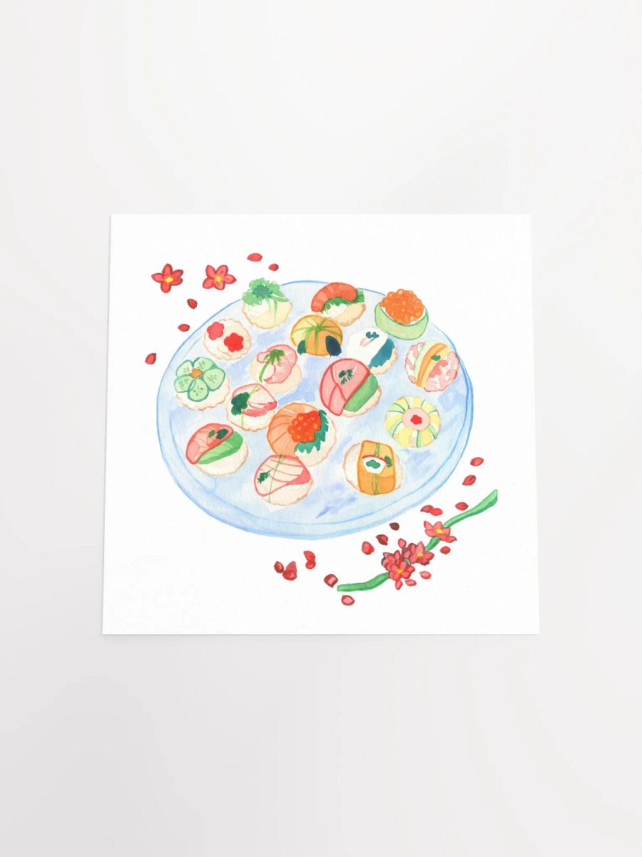 Cherry Sushi Art Print product image (15)