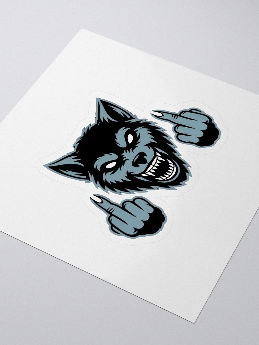 Rebel Wolf Kiss Cut Stickers product image (3)