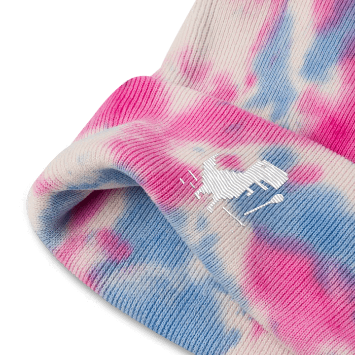 NO SPOONS tie-dye beanie product image (6)