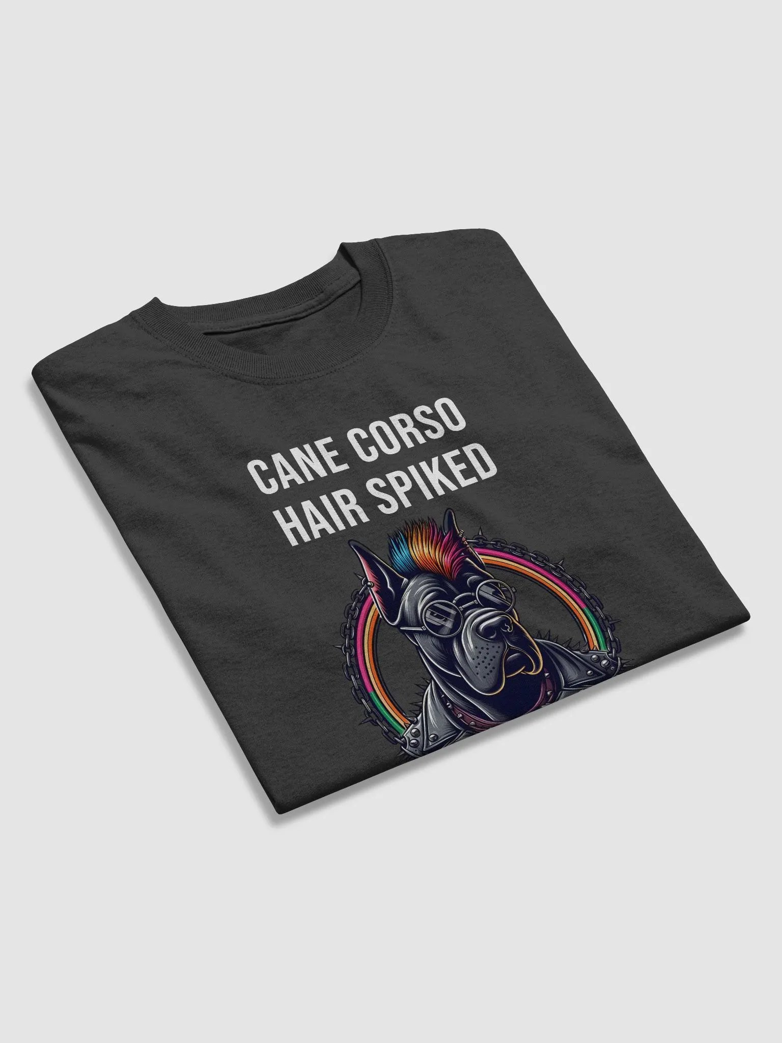 Funny Hair Spiked, Attitude Unleashed! Cane Corso T-Shirt product image (2)