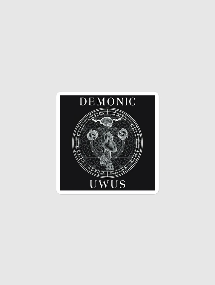 Demonic UwUs Sticker product image (1)