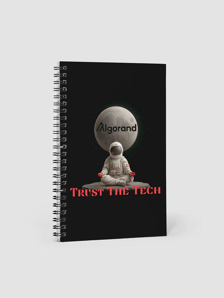 Algorand "Trust The Tech" Spiral Notebook product image (1)