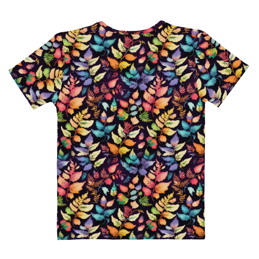 Fern Leaf Pattern All Over Print T-shirt product image (9)