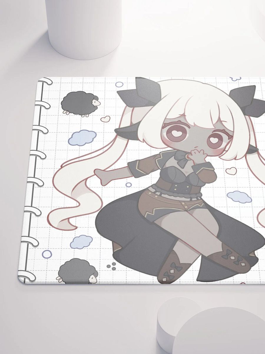 Chibi Lila Doodle Gamer Mouse Pad product image (7)