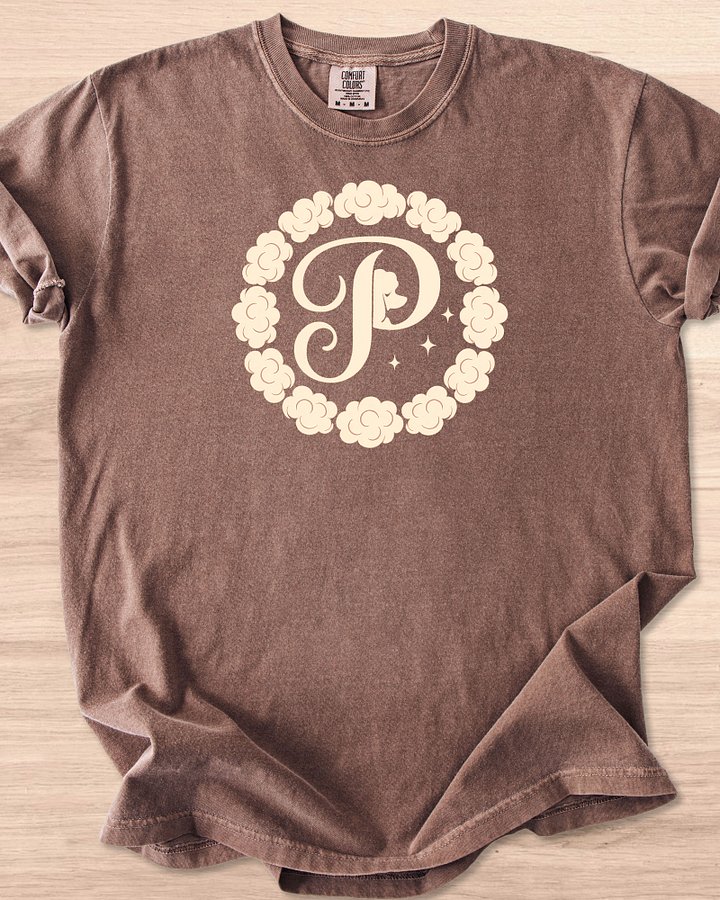 Poodle Monogram Luxe Tee product image (5)