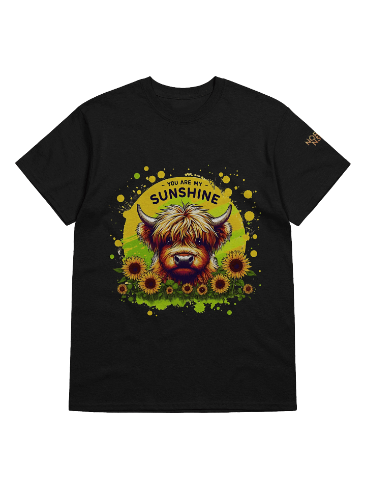 My Sunshine Highland Cow Tee product image (1)