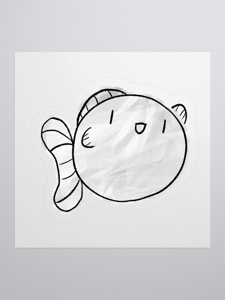 Waving Dockie Kiss Cut Stickers product image (1)
