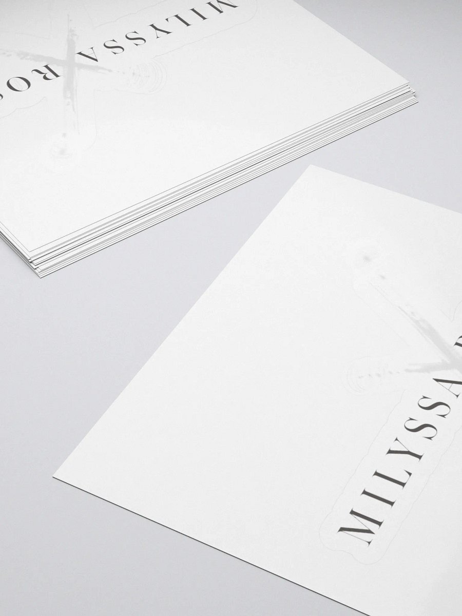 Official Milyssa Rose Logo Sticker product image (13)