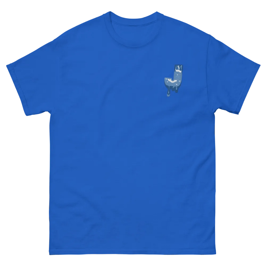 Premium Blue Melting J T-Shirt product image (6)