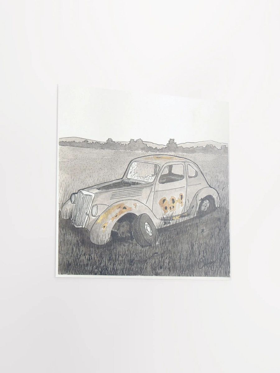 Abandoned Car Print product image (3)