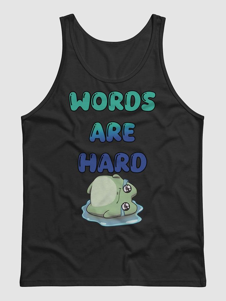 WORDS ARE HARD (Tank) product image (4)