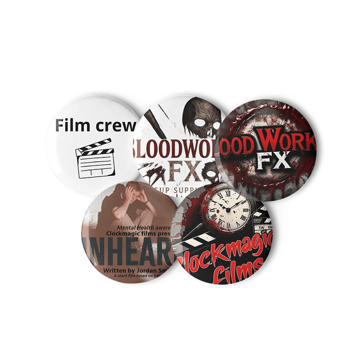 Timeless Film Clapperboard Pins product image (3)