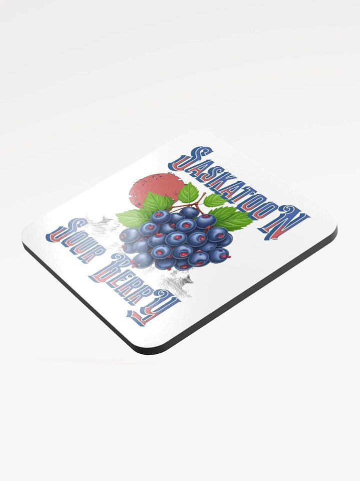 Saskatoon Sour Berry Glossed Coaster product image (2)