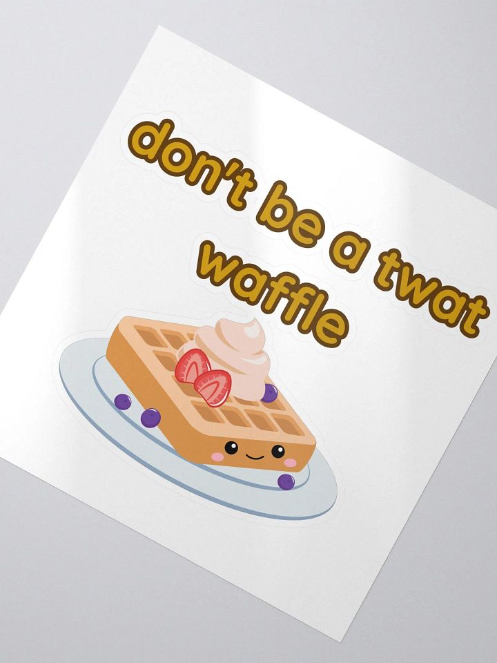 twat waffle sticker product image (2)