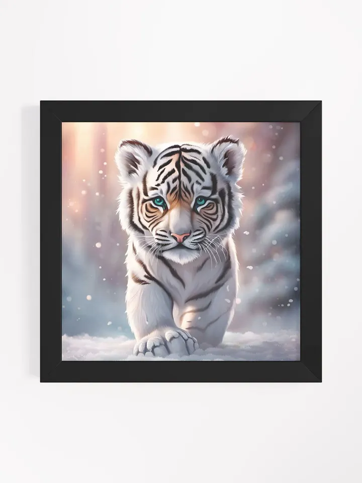 White Tiger Framed Poster product image (6)