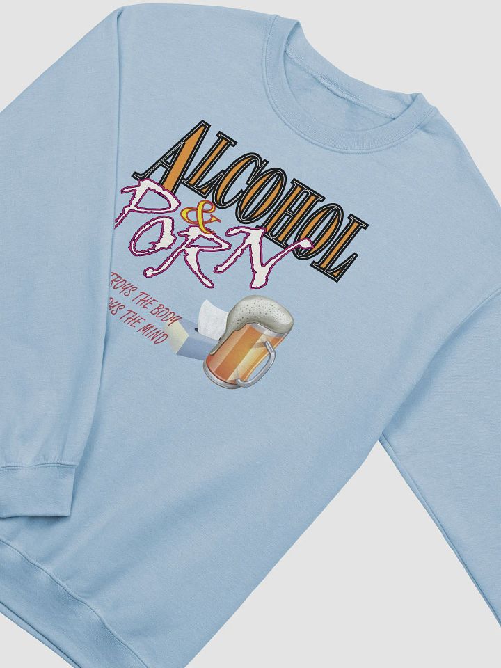 Alcohol & Porn - Gildan Classic Crewneck Sweatshirt product image (1)