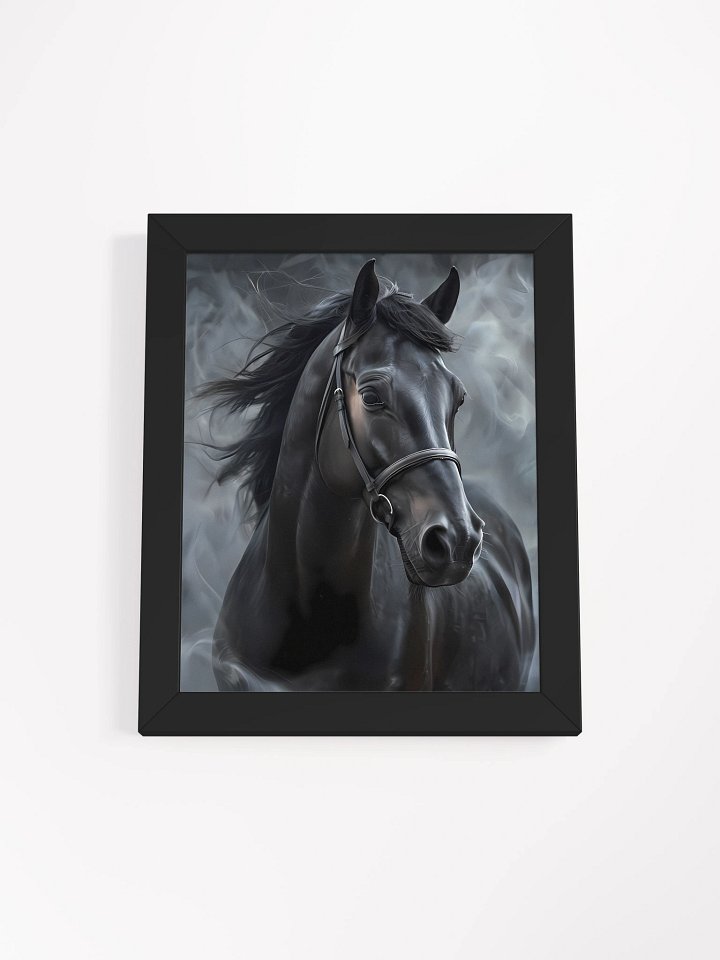 Misty Motion Horse Framed Poster product image (2)