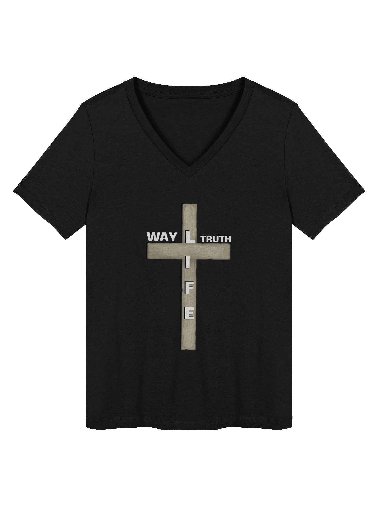 Way Truth Life V-Neck T-Shirt product image (2)