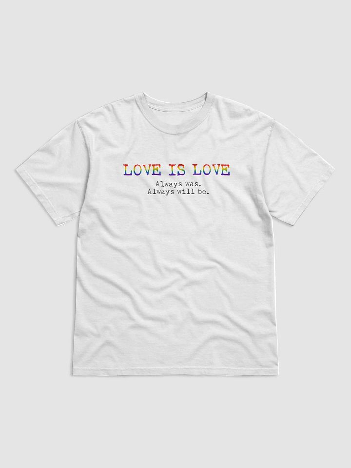 Love Is Love (Rainbow Type) - Shirt product image (1)