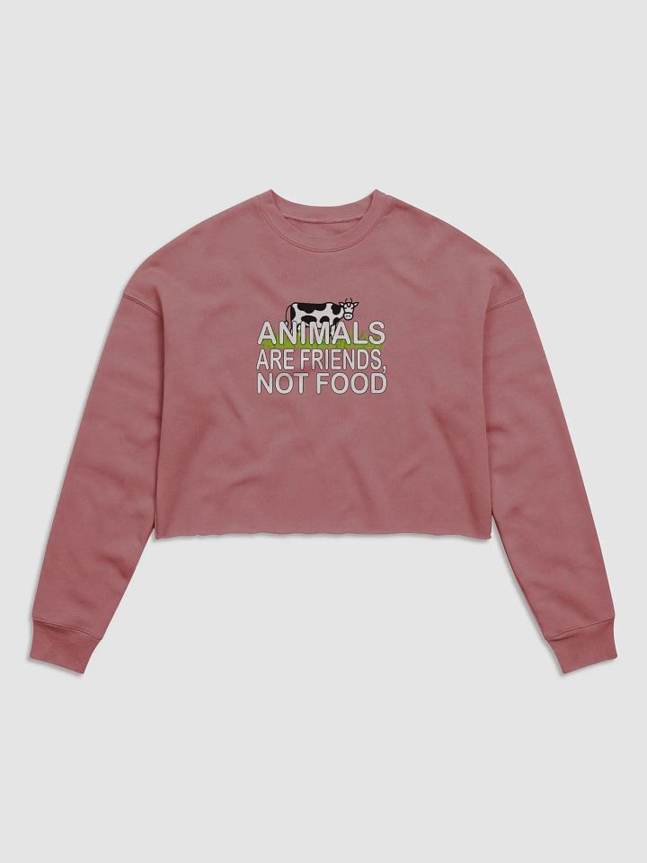 Animals Are Friends Crop Sweater product image (1)