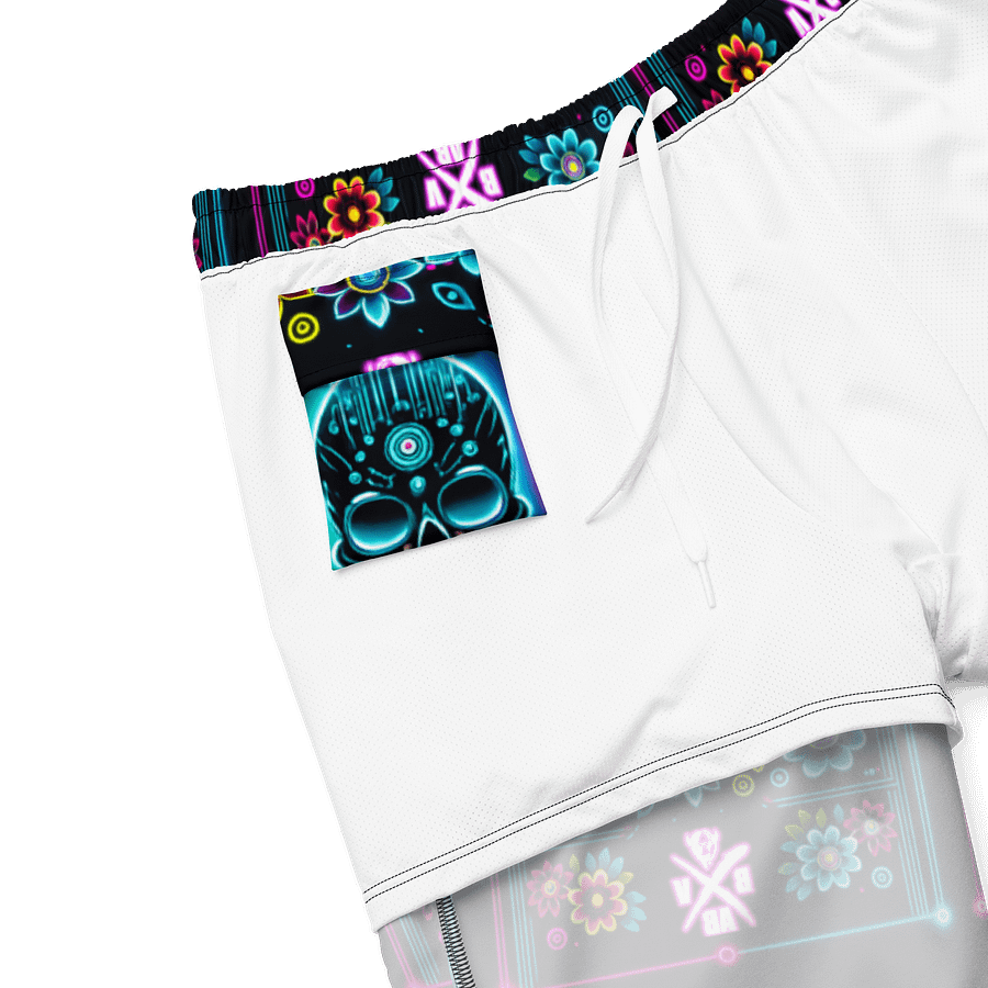 Neon skulls swim shorts product image (6)