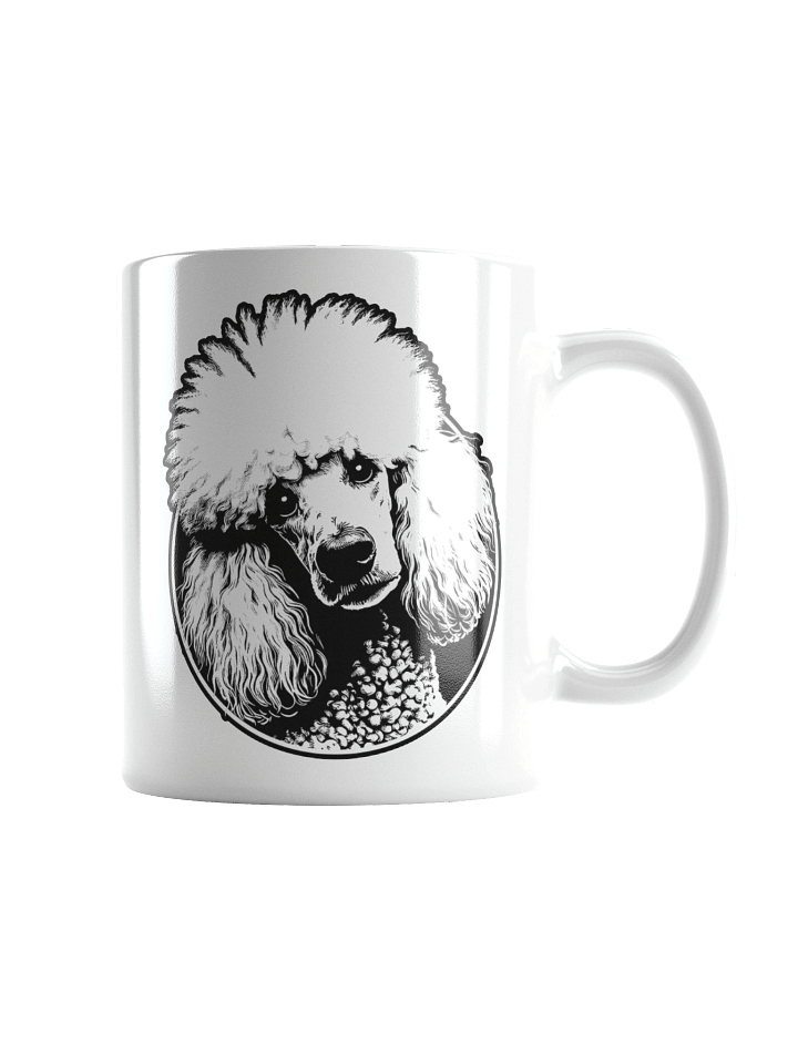 Pop Art Poodle Small Mug For Poodle Lovers product image (2)