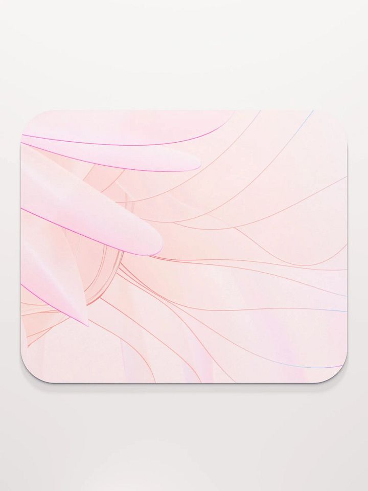 Pink Petals Mouse Pad product image (2)