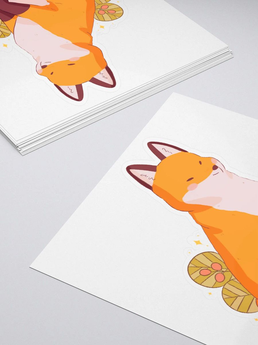 Red Fox Vinyl Sticker product image (6)