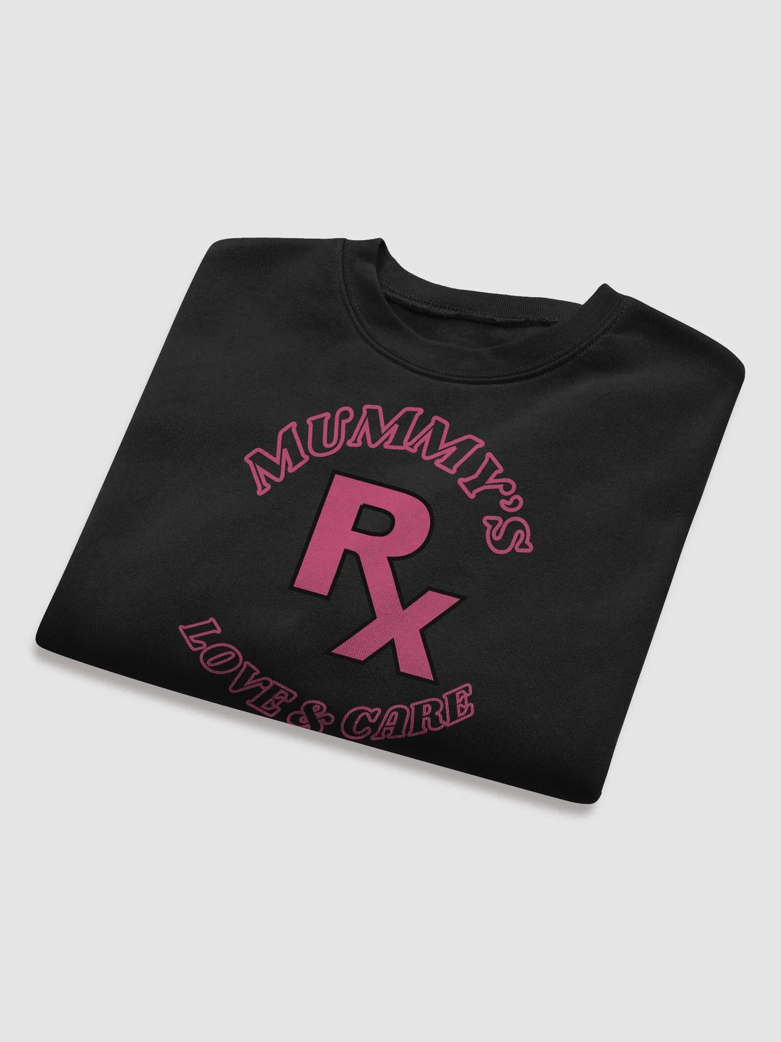 Mummy's Love & Care Pink Crop Sweatshirt product image (23)