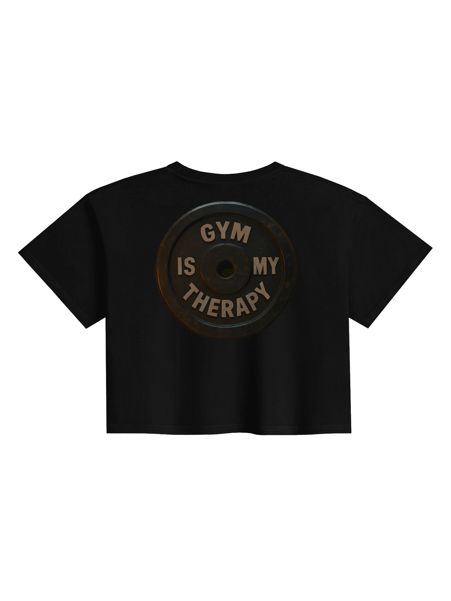 gym is therapy - crop top product image (6)