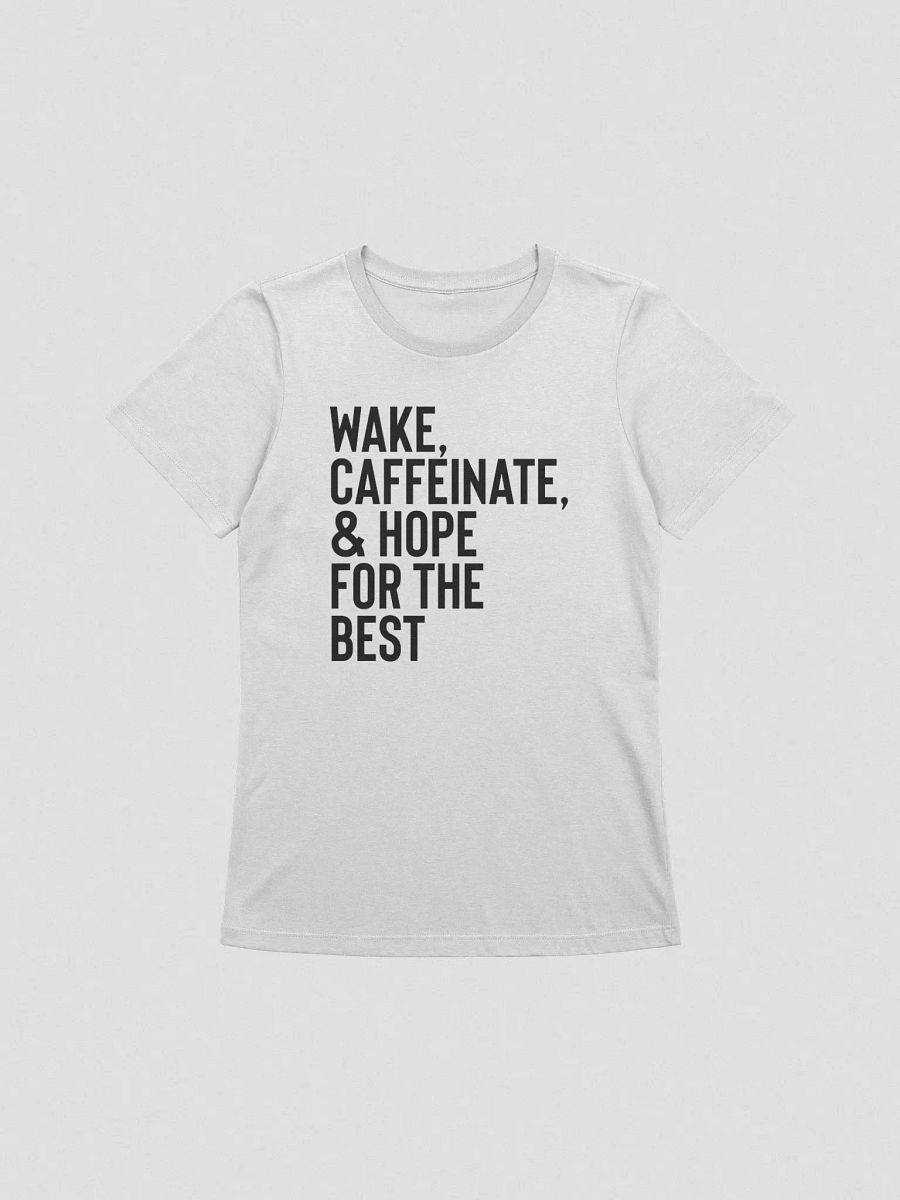 Wake & Caffeinate Tee (Black) product image (1)