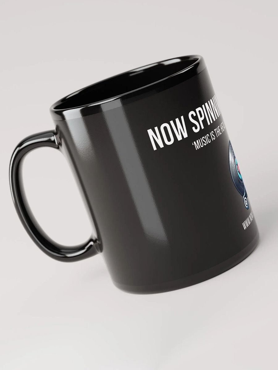 Music is the Healer & The Doctor Mug - Black product image (2)