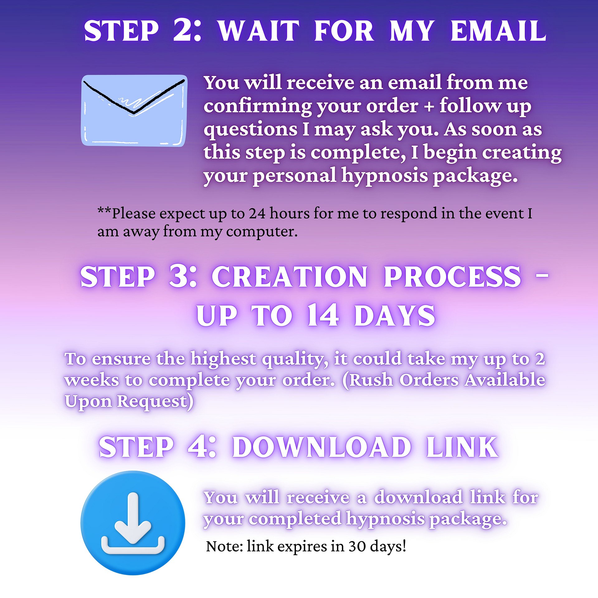 Custom Personalized Hypnosis Recording product image (3)