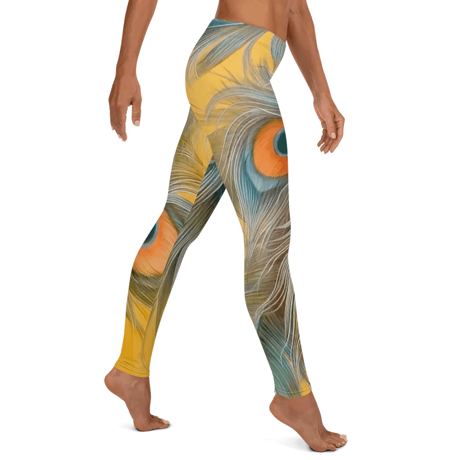 Peacock Feathers Paradise Leggings product image (11)